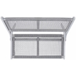 Safavieh Kobina Wood Outdoor Bench in Gray / Gray