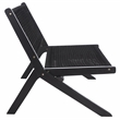 Safavieh Kobina Wood Outdoor Bench in Black / Black