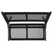 Safavieh Kobina Wood Outdoor Bench in Black / Black
