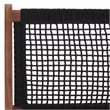 Safavieh Kobina Wood Outdoor Bench in Natural / Black