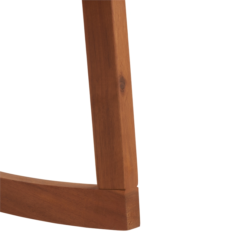 Safavieh Vernon Wood Rocking Chair in Natural / Beige