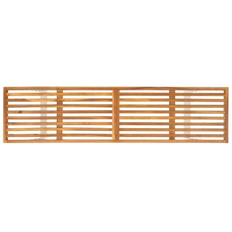 Safavieh Monti Wood Bench in Natural / White