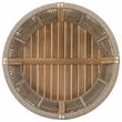 Safavieh Bella Wood Coffee Table in Oak / Taupe