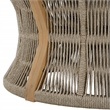 Safavieh Bella Wood Coffee Table in Oak / Taupe