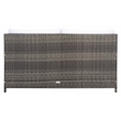 Safavieh Cadeo Wicker and Rattan Daybed in Gray / Brown / White