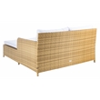 Safavieh Cadeo Wicker and Rattan Daybed in Natural / White