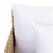 Safavieh Cadeo Wicker and Rattan Daybed in Natural / White