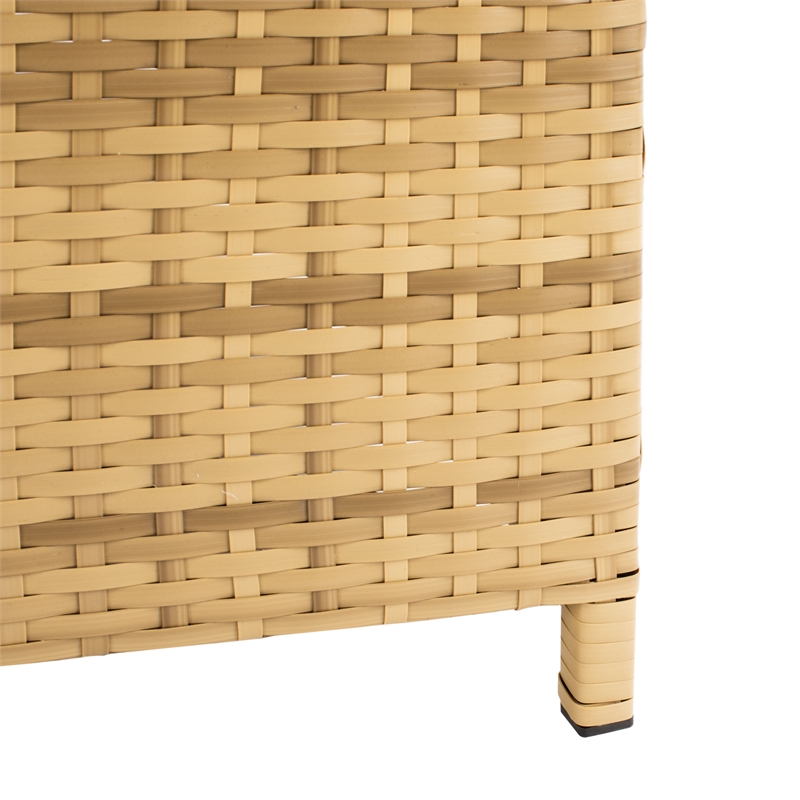 Safavieh Cadeo Wicker and Rattan Daybed in Natural / White