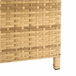 Safavieh Cadeo Wicker and Rattan Daybed in Natural / White