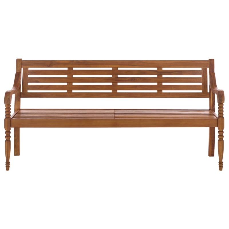 Safavieh Kanger Wood Bench in Natural