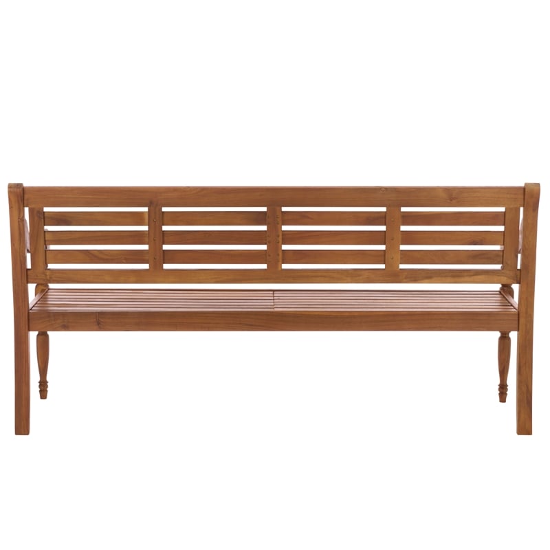 Safavieh Kanger Wood Bench in Natural