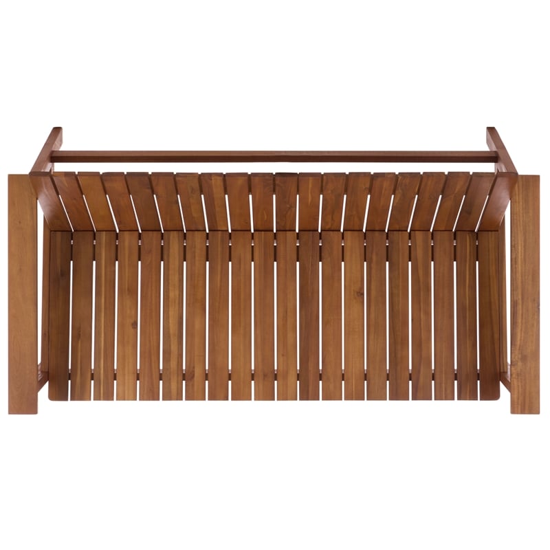 Safavieh Fallon Wood Bench in Natural