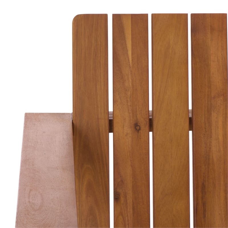 Safavieh Fallon Wood Bench in Natural