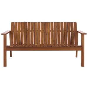 Safavieh Fallon Wood Bench in Natural