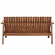 Safavieh Fallon Wood Bench in Natural