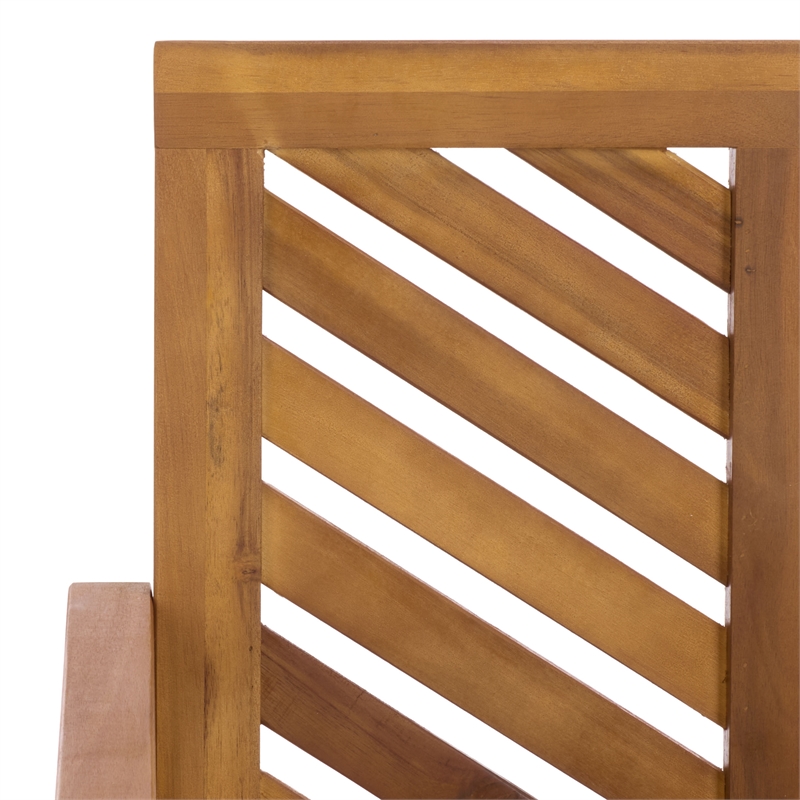 Safavieh Mika Wood Chair Set of 2  in Natural