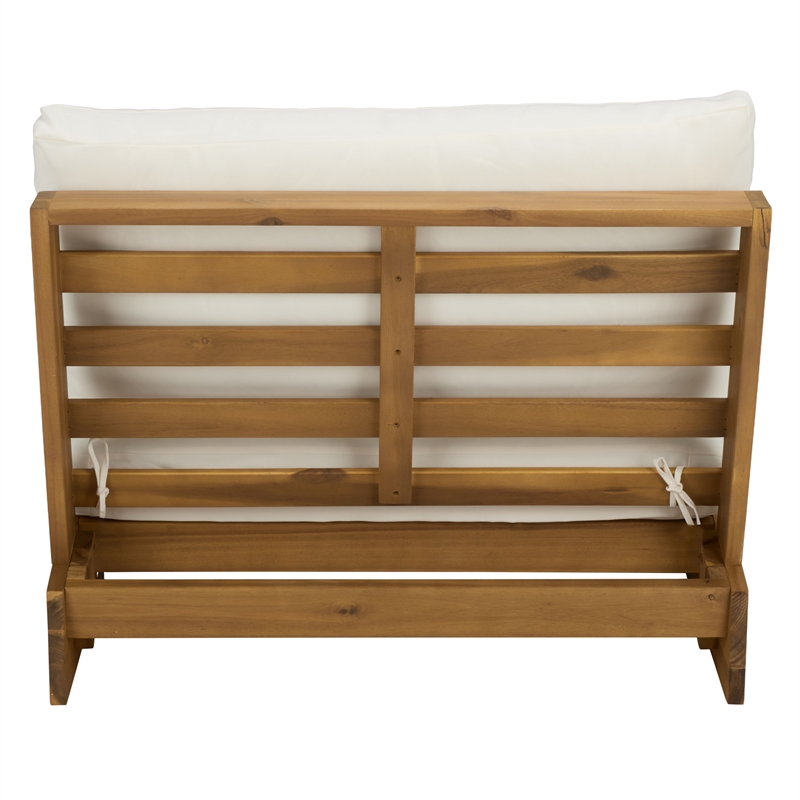 Safavieh Duncan Wood Chair Set of 2 in Natural / Beige