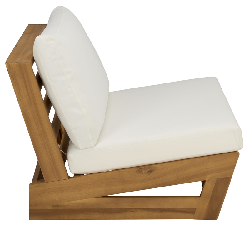 Safavieh Duncan Wood Chair Set of 2 in Natural / Beige