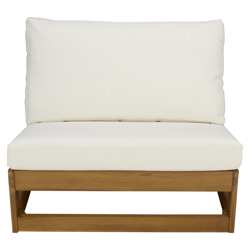 Safavieh Duncan Wood Chair Set of 2 in Natural / Beige