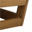 Safavieh Duncan Wood Chair Set of 2 in Natural / Beige