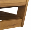 Safavieh Duncan Wood Chair Set of 2 in Natural / Light Gray