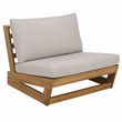 Safavieh Duncan Wood Chair Set of 2 in Natural / Light Gray