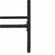 Safavieh Horus Wicker and Rattan Dining Set in Black / Light Gray