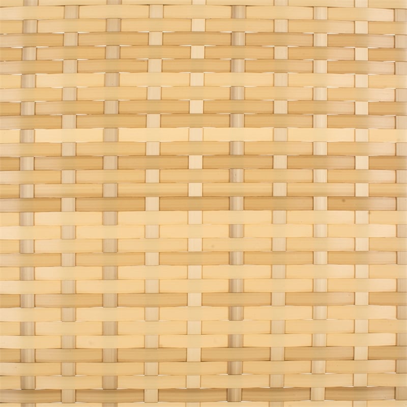Safavieh Akita Wicker and Rattan Folding Table in Natural / White