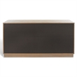 Safavieh Gabrietta 6 Drawer Wood Dresser in Natural / Black