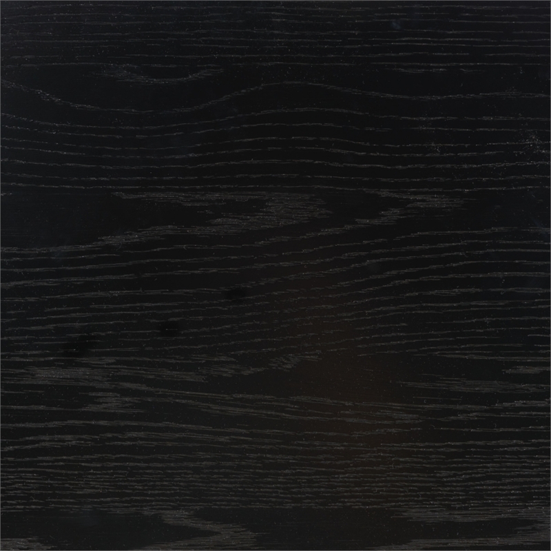 Safavieh Gabrietta 6 Drawer Wood Dresser  in Black / Gold