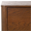 Safavieh Gabrietta 6 Drawer Wood Dresser in Oak / Black