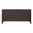 Safavieh Jaylessa Wood and Metal Dresser in Black