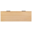Safavieh Titus 6 Drawer Wood and Metal Stacked Dresser  in Oak