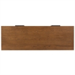 Safavieh Titus 6 Drawer Wood and Metal Stacked Dresser in Oak