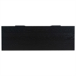 Safavieh Titus 6 Drawer Wood and Metal Stacked Dresser in Black