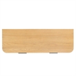 Safavieh Barrymore Reeded Wood 6 Drawer Dresser in Oak