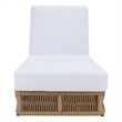 Safavieh Gillian Steel and Fabric Daybed in Tan / White