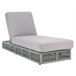 Safavieh Gillian Steel and Fabric Daybed in Gray / Gray