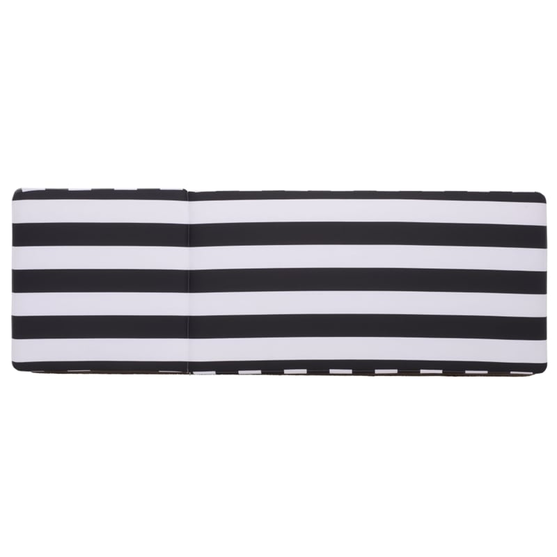 Safavieh Gillian Steel and Fabric Daybed in Tan / Black