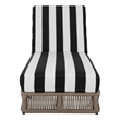 Safavieh Gillian Steel and Fabric Daybed in Tan / Black