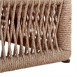 Safavieh Gillian Steel and Fabric Daybed in Tan / Green