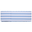 Safavieh Gillian Steel and Fabric Daybed in Tan / Baby Blue