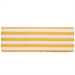 Safavieh Gillian Steel and Fabric Daybed in Tan / Yellow