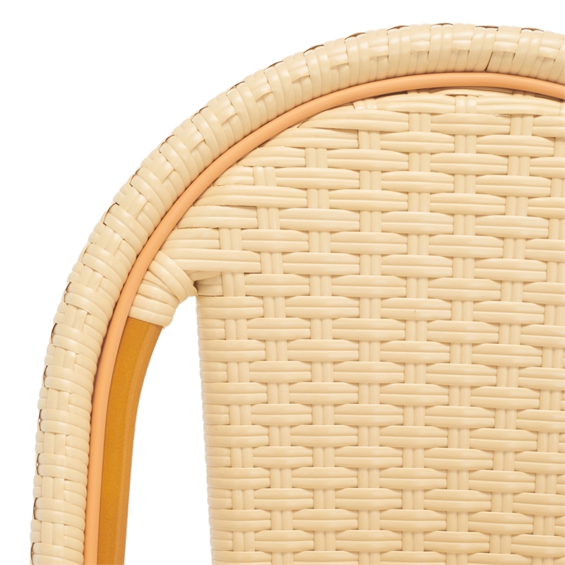 Safavieh California Metal Side Chair  in Natural