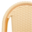 Safavieh California Metal Side Chair  in Natural