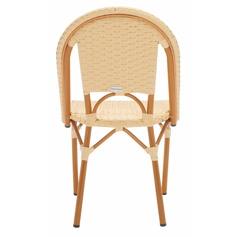 Safavieh California Metal Side Chair  in Natural