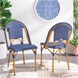Safavieh California Metal Side Chair in Navy