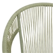 Safavieh Otto 3 Pc Metal and Rattan Set in Green / Black
