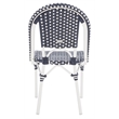 Safavieh California Metal Side Chair  in Navy / Navy