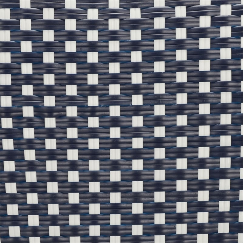 Safavieh California Metal Side Chair  in Navy / Navy